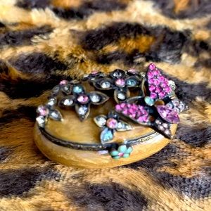 Jay Strongwater enamel trinket box